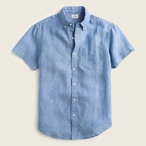 Light Blue Baird Mcnutt Linen short sleeve// medium